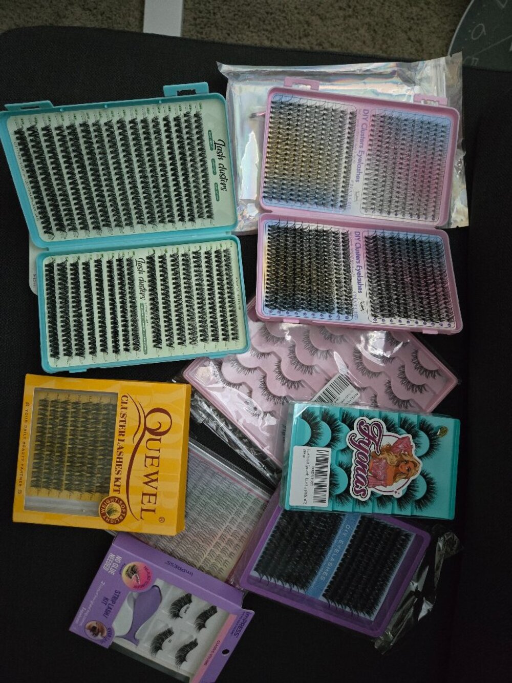Bundle of 8 Various False Lashes